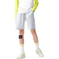 亚瑟士（asics）童装2024夏季男女儿童吸湿速干舒适运动短裤332241103100 001黑色 160