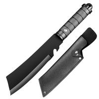 厨博丛林户外直刀高碳钢斩切刀切片刀露营刀户外便携小刀野炊刀具 一把