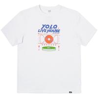 李 Lee25早春舒适版圆领Logo印花男女同款短袖T恤潮LUT0098434LE 白色（尺码偏大，拍小一码） M