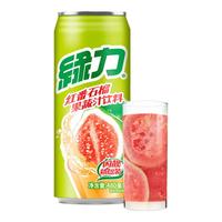 绿力台湾果汁饮料水蜜桃红芭乐番石榴柠檬维c水果味饮品露营小聚果汁 红番石榴汁480ml*2罐