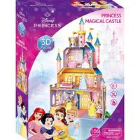 迪士尼(Disney)3D立体场景拼图玩具 公主儿童拼图白雪公主城堡女孩