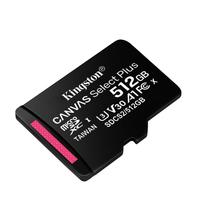 金士顿大容量tf内存卡256g512g高速v30u3小卡exfat格式swich游戏机监控摄像头ft手机扩展记录仪内存储卡 金士顿TF卡 512G 标配