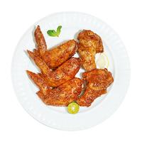 上鲜 西域孜然烤翅（孜然香辣味）2斤十翅一桶肯德基同款全熟烧烤鸡翅