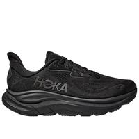 HOKA ONE ONE春夏女鞋克利夫顿 10跑步鞋CLIFTON 10轻量缓震 黑色/黑色 34
