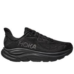 HOKA ONE ONE 春夏男鞋克利夫顿 10跑步鞋CLIFTON 10轻量缓震 黑色/黑色-宽版 43