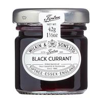 英国Tiptree/缇树早餐面包酱烘焙0脂小罐黑加仑果酱42g×1瓶