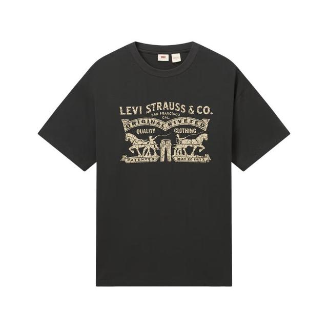 今日必买：Levi's 男士双马印花短袖T恤