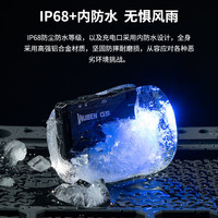 务本G5便携灯9周年款磁吸EDC强光手电筒RGB红蓝户外充电防水 绿色