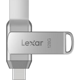 雷克沙 D40T USB3.2+Type-C双接口 256GB 亮银色U盘