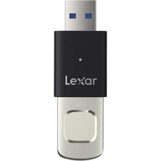 Lexar/雷克沙 指纹加密 U盘  64GB