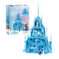 乐立方迪士尼冰雪城堡拼图玩具儿童积木女孩益智力拼装图 冰雪城堡【迪士尼】