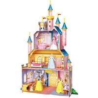 乐立方迪士尼公主城堡3D立体场景拼图儿童玩具手工拼装女孩 公主城堡【迪士尼】
