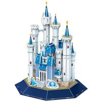 乐立方迪士尼灰姑娘梦幻城堡3D立体拼图男女孩儿童拼图益智拼装玩具 灰姑娘梦幻城堡【迪士尼】