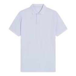 京东京造 polo衫男短袖男 速干防晒上衣  冰蓝 XL 冰蓝