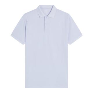 京东京造 polo衫男短袖男 速干防晒上衣  冰蓝 XL 冰蓝