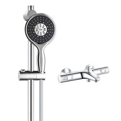【省1064.59元】高仪花洒_高仪 GROHE 恒温淋浴花洒组合套装四式出水130MM手持花洒空气注入多少钱-什么值得买