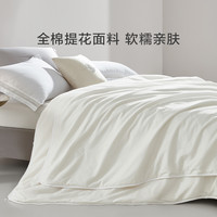 LUOLAI罗莱家纺全棉提花蚕丝被子二合一被子母被抗菌可溯源蚕丝四季通用 冬暖被【全棉面料+100%蚕丝+可溯源】