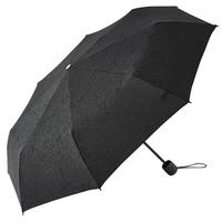 富尔顿FULTON英国晴雨两用伞女英伦绅士黑色暗纹伞加固抗风 UV Hurricane Pro