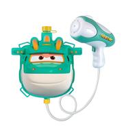 ToyleFun电动背包水枪儿童玩具大容量户外呲滋水打水战男童女孩戏水枪 超级飞侠大壮【电动款】