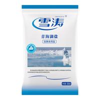 雪涛青海湖盐 青海湖盐加碘未加碘浙盐 加碘湖盐350g*1袋