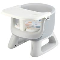 日康（rikang）宝宝餐椅 叫叫椅婴儿学坐椅多功能儿童吃饭餐桌 RK-X2009-5 灰色