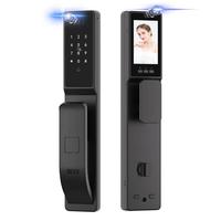 BECK博克智能锁指纹锁智能门锁全自动电子锁密码锁入户门锁V6 V6P-P掌静脉+双摄+3D人脸+猫眼 适用于小米苹果华为等各品牌机