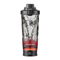 Royal Cup电动摇摇杯 蛋白粉 全自动 搅拌水杯 充电 便携式 男女通用 夜空黑 电动摇摇杯 600ml