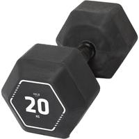 迪卡侬(DECATHLON)家用六角哑铃黑色20公斤-4132398