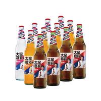 大窑汽水 大窑嘉宾橙味荔枝味 0脂肪碳酸果味饮料520ml *12瓶（嘉宾/橙诺/荔爱各4瓶）