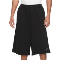 耐克（NIKE）男运动裤 夏季针织短裤休闲裤 宽松简约 FB2816-010 黑/灰 XL