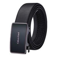 Caluom Kaiol品牌皮带男真皮自动扣男士腰带头层牛皮内穿式裤带520 【专柜礼盒】8035A玫瑰金色/内穿式 115cm -130cm默认(可修剪)