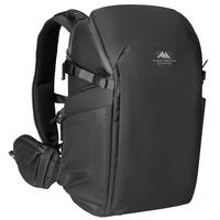  山木 防水耐磨 双肩相机背包  黑色