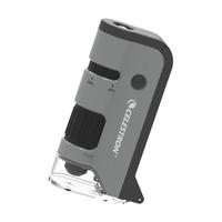 星特朗100-250倍便携式手持显微镜放大儿童生物科学观察探索灰