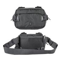 5.11户外休闲单肩包防泼水骑行包lv6战术斜挎包511多功能腰包56702 LV6/3L容量/钢铁灰