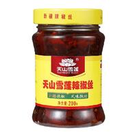 天山雪莲辣椒丝辣椒酱拌饭香辣下饭酱拌面酱210g×1瓶
