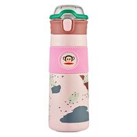 大嘴猴保温杯大容量男女士吸管水杯杯子38 涂鸦粉530ml 【弹盖】涂鸦粉530ml*带吸管