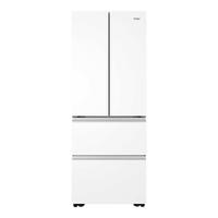 Haier 海尔 小红花2.0系列 BCD-416WGHFDB9WVU1 风冷法式多门冰箱 416L 冰雪白