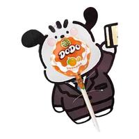 徐福记棒棒糖卡通棒棒糖卡纸插卡幼儿园学校 混合口味20支