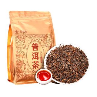 普洱茶熟茶散茶十年以上古树茶云南勐海金芽熟普茶叶口粮茶自己喝