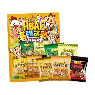 芭蜂韩国休闲零食蜂蜜黄油坚果多口味扁桃仁挚友款200g坚果零食 挚友款坚果礼包 200g*1袋