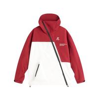 PPGE【ALex同款】防风防泼水ppge冲锋外套男款装户外登山衣服 红色软壳 XL(180/96A)