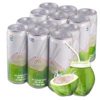 九日100%椰子水NFC越南冰祖罐装320ml瓶装330ml NFC100%椰子水320ml*12罐 NFC100%椰子水320ml*12罐（惠）