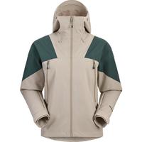 KAILAS凯乐石冲锋衣 户外运动 女款防风防泼水外套上衣 KG2441217 鼠尾草绿/浅米色 M