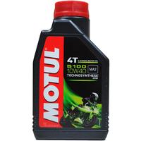 MOTUL 摩特 半合成四冲程摩托车机油 5100 4T 10W-40 SM 1L/桶 新人