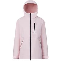 波司登（BOSIDENG）外软壳外套女连帽防风防泼水透湿露营徒步穿越穿搭防护功能外套 苏梅粉1617-浅春色 2XL 180/100A