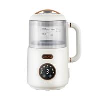 JIEXG豆浆机 轻音破壁机家用1.2L全自动降噪小型多功能免过滤免煮辅食机一键清洗料理机双层杯体 1.2L 【全新隔音仓】免滤直饮 白色