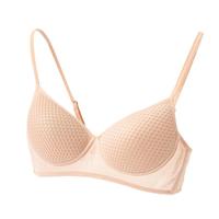 轻薄舒适100%桑蚕丝无钢圈真丝胸罩文胸内衣女