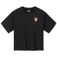 Levi's李维斯儿童男童短袖T恤2025夏季透气半袖运动衣童装 黑美人 110 /56 【身高104-110cm】