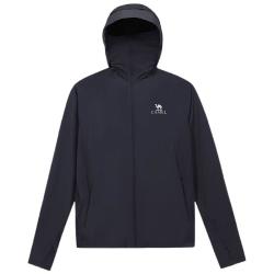 骆驼 冷白皮户外防晒衣春夏男女原纱凉感upf50外套防晒服 幻影黑，男