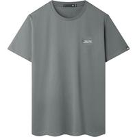 海澜之家(HLA)短袖T恤男25大码三体联名系列凉感短袖男夏季 中灰GA L 175/92A 137~150斤